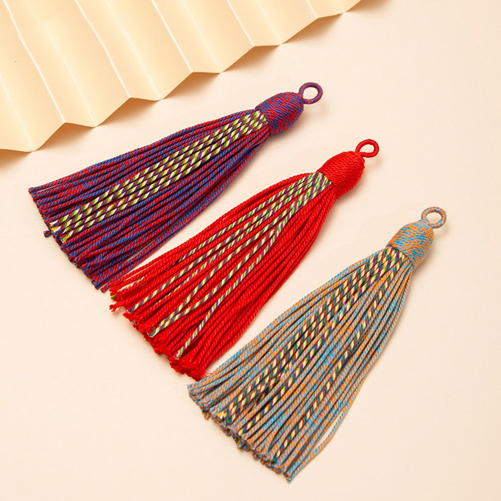 Sewing Thread In Textile - Franja de algodão com 11cm, 4