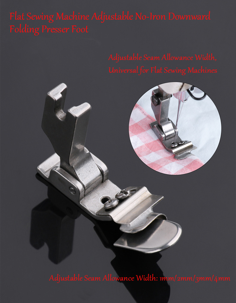 Pé Calcador Dobrável para Máqu - Textile Sewing Machine avaliação e preço