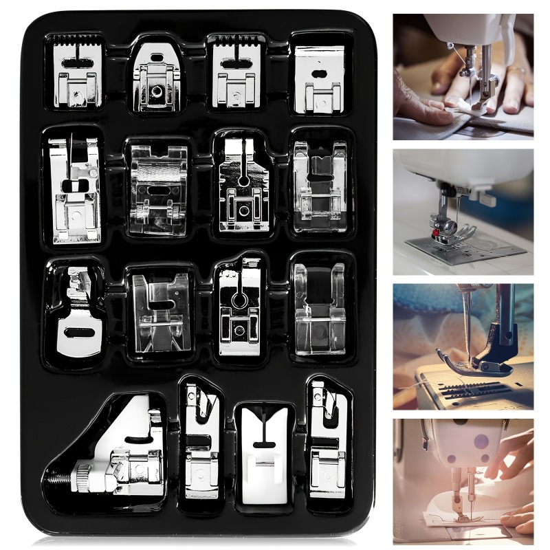 Kit universal de 16 peças de c - Textile Sewing Machine avaliação e preço