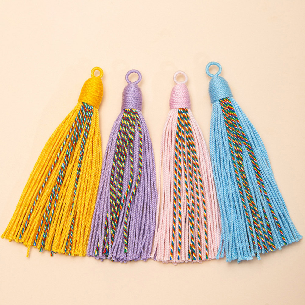 Franja de algodão com 11cm, 4  - Sewing Thread In Textile avaliação e preço