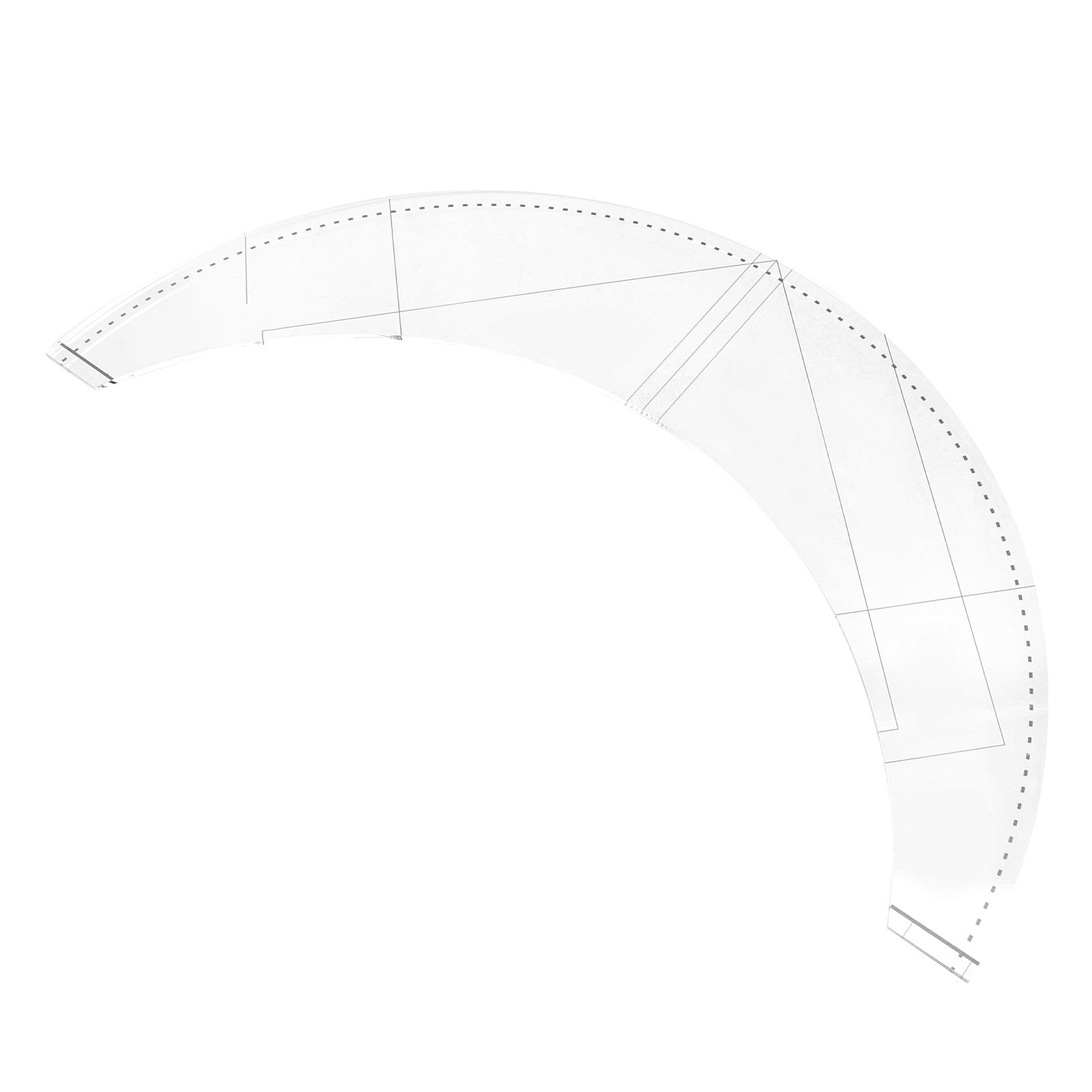 Régua multifuncional de acríli - Sewing Gauge Ruler avaliação e preço