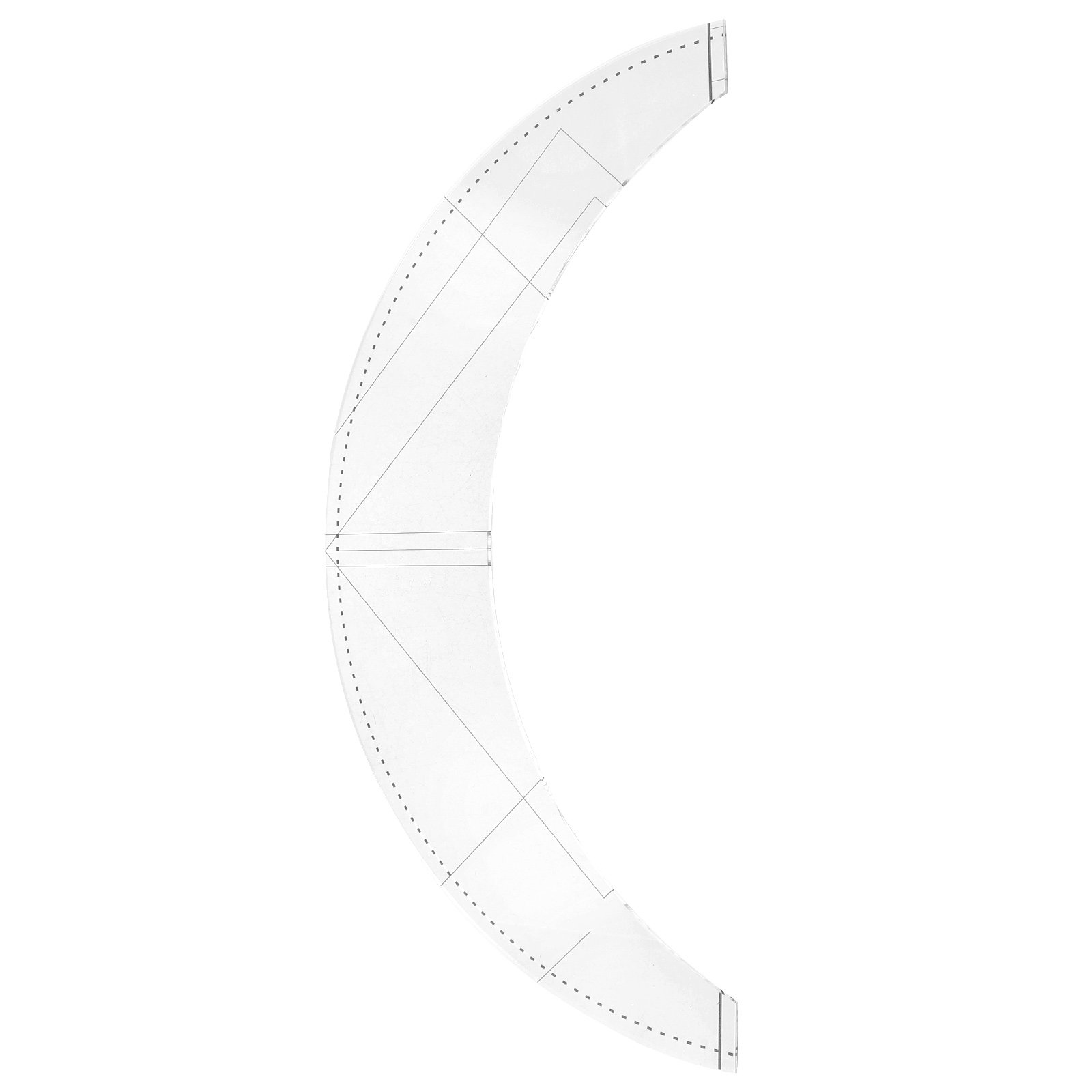 Régua multifuncional de acríli - Sewing Gauge Ruler avaliação e preço