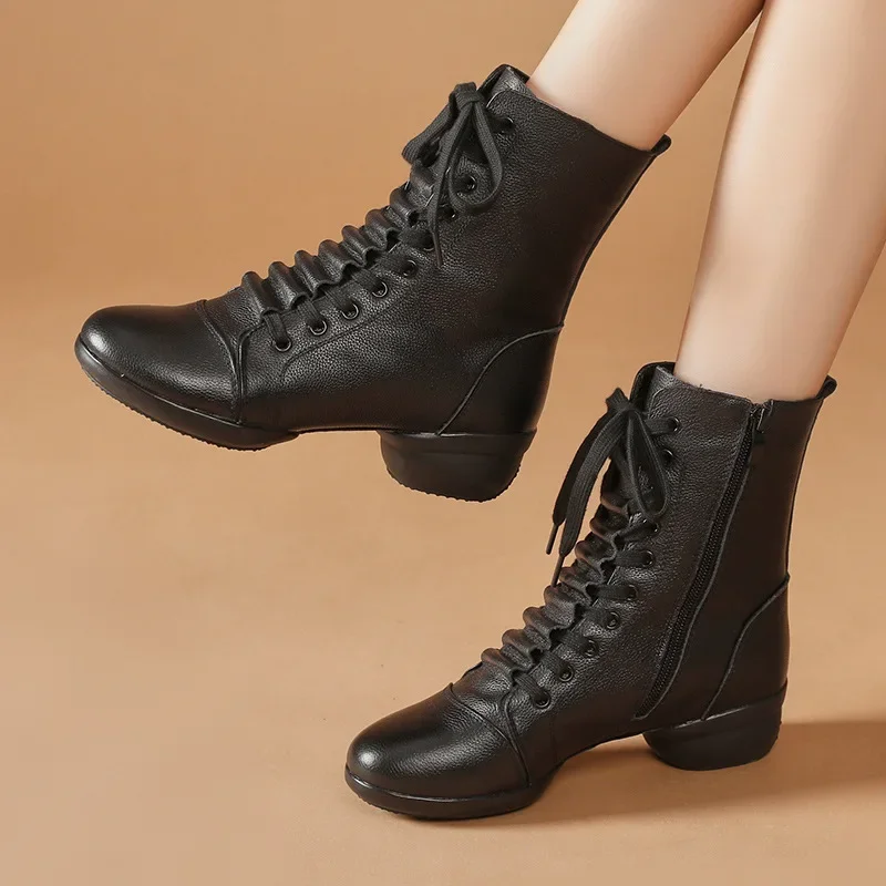 XIHAHA Botas de dança feminina - Sewing Latex avaliação e preço