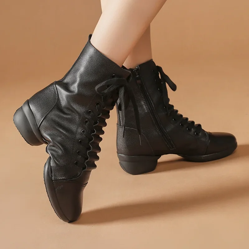 XIHAHA Botas de dança feminina - Sewing Latex avaliação e preço
