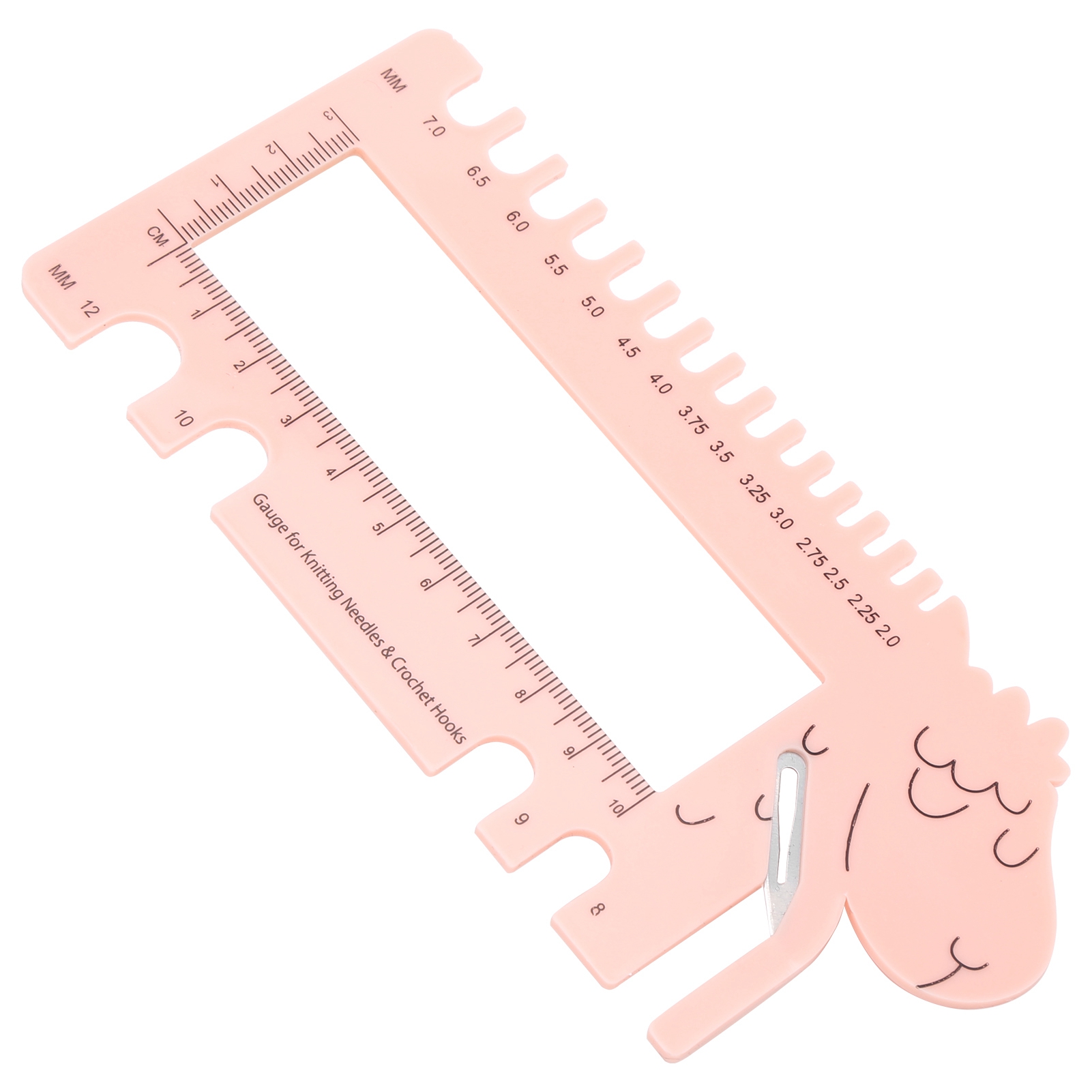 Régua Plástica em Formato de O - Sewing Gauge Ruler avaliação e preço