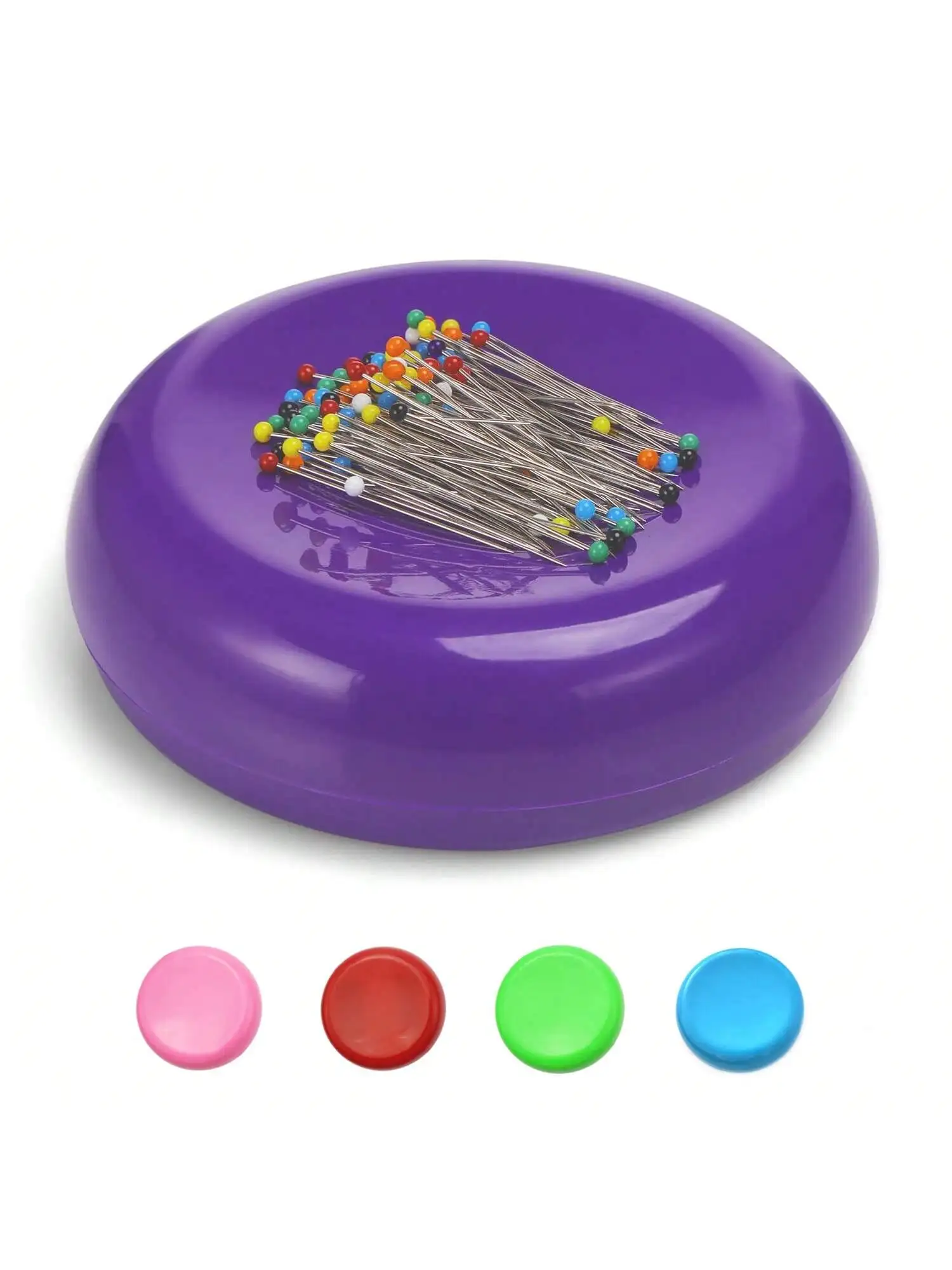 1 almofada de pino magnético d - Sewing Gauge Ruler avaliação e preço